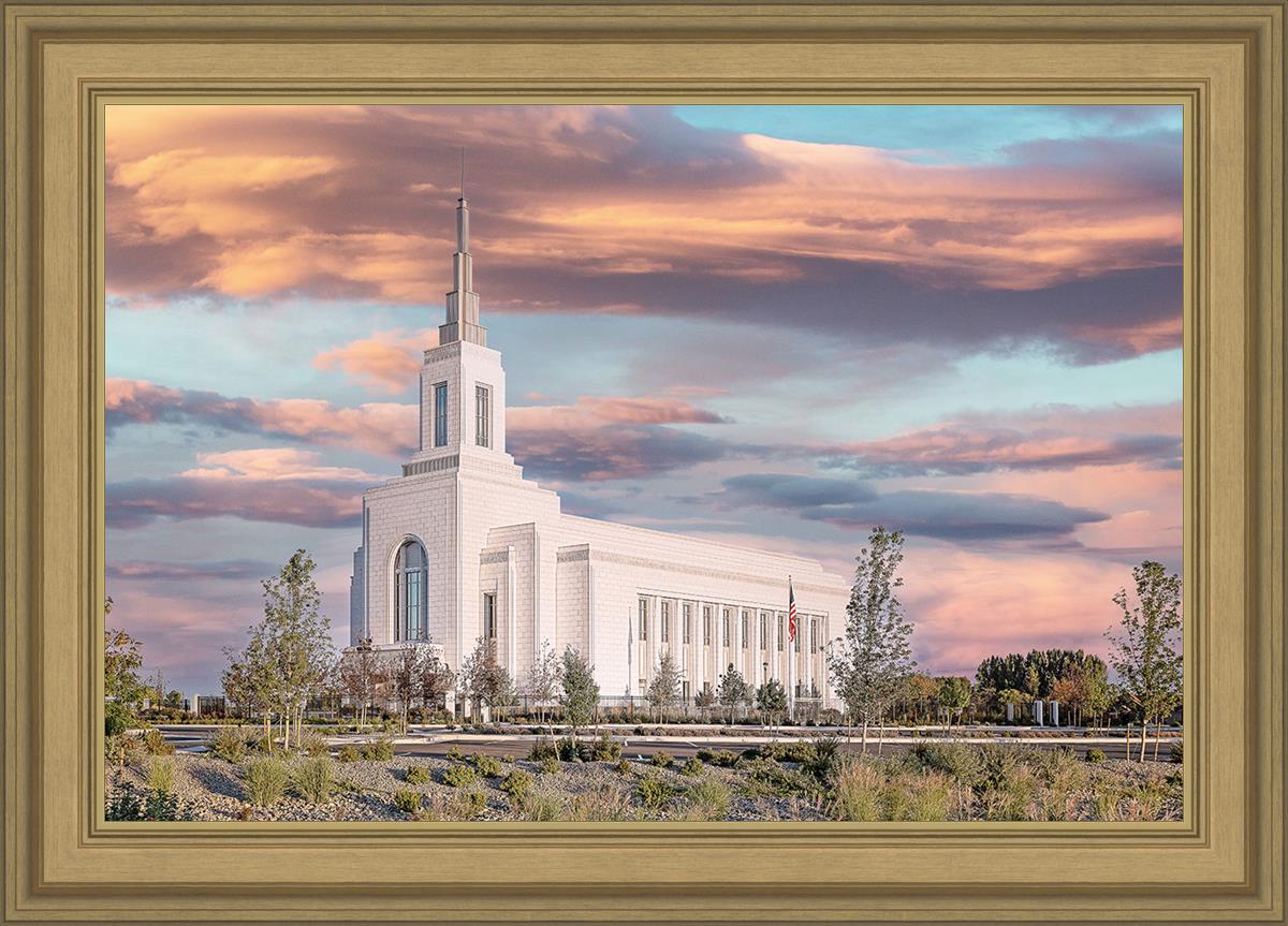 Burley Idaho Sunrise Glow