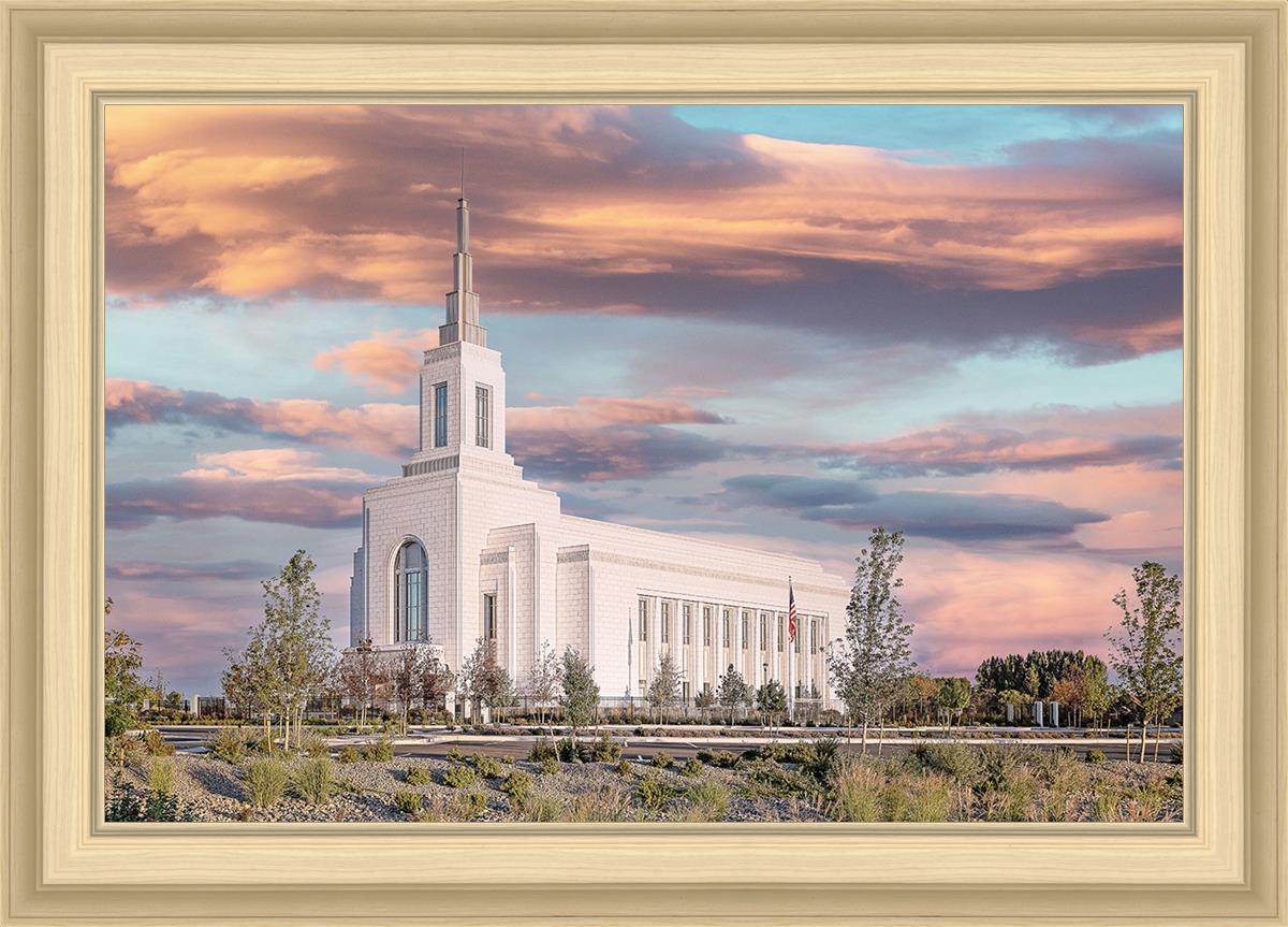 Burley Idaho Sunrise Glow