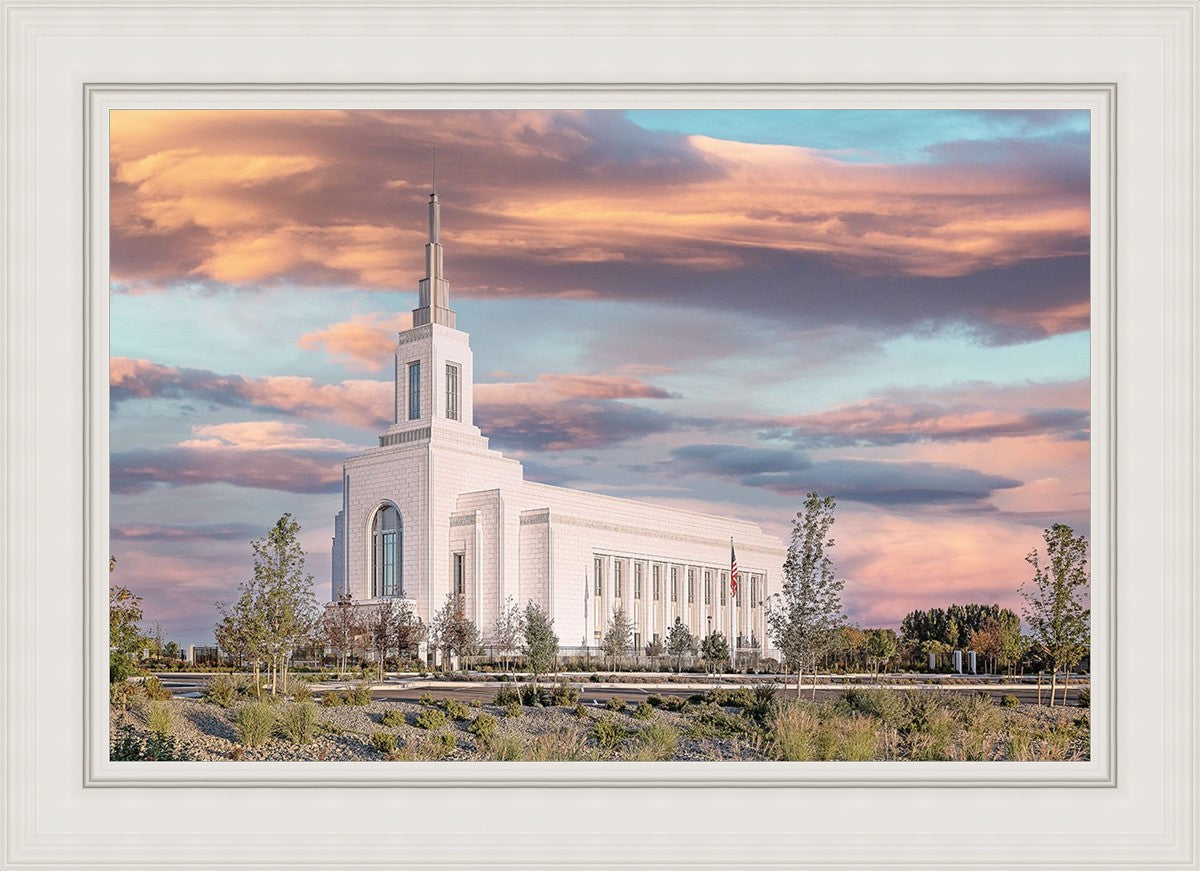 Burley Idaho Sunrise Glow