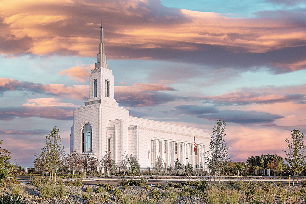 Burley Idaho Sunrise Glow