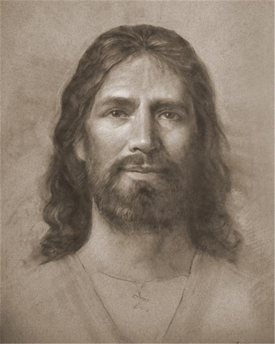 Christ Head Study Gallery Wrap