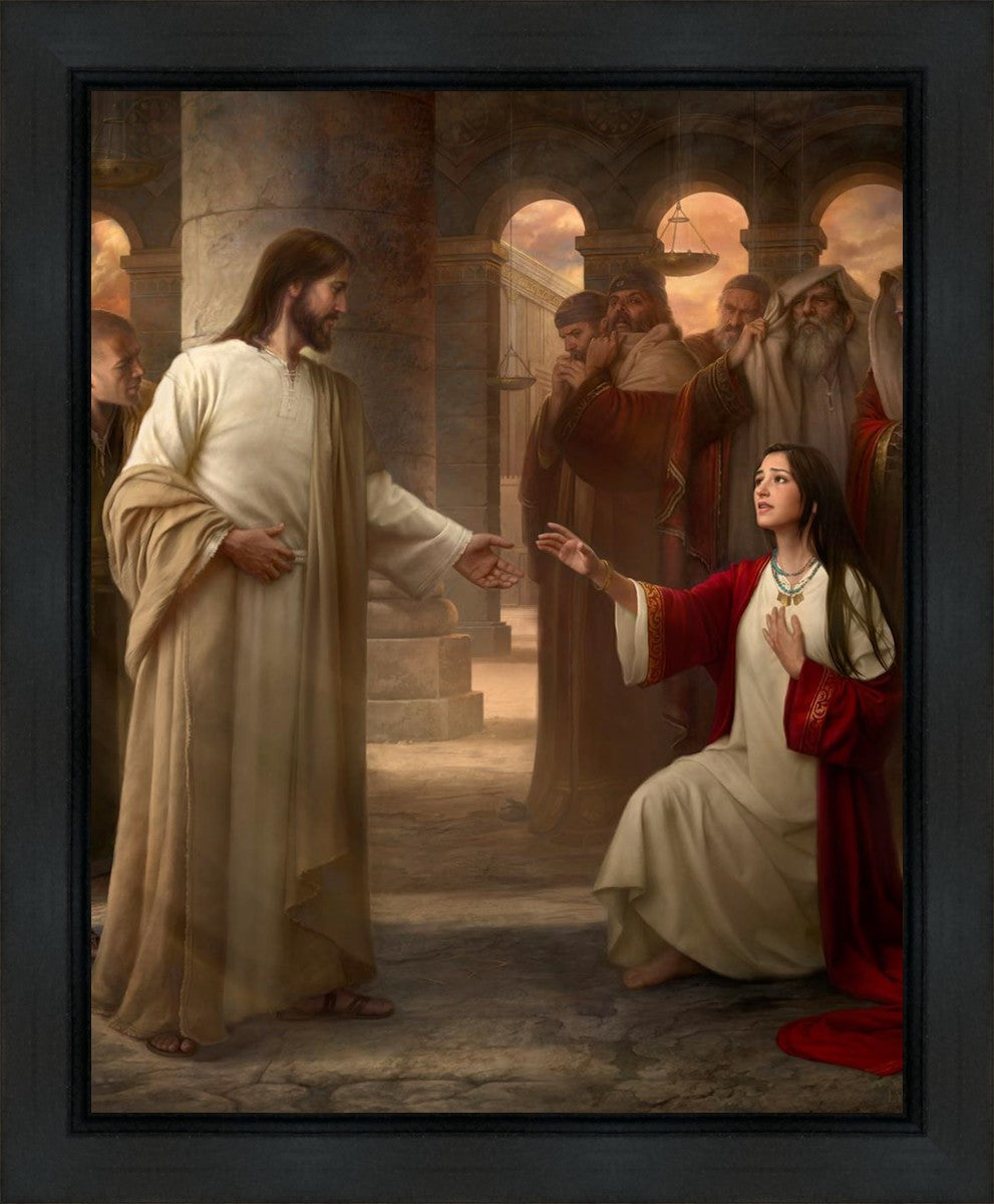 Though Your Sins be as Scarlet Gallery Wrap