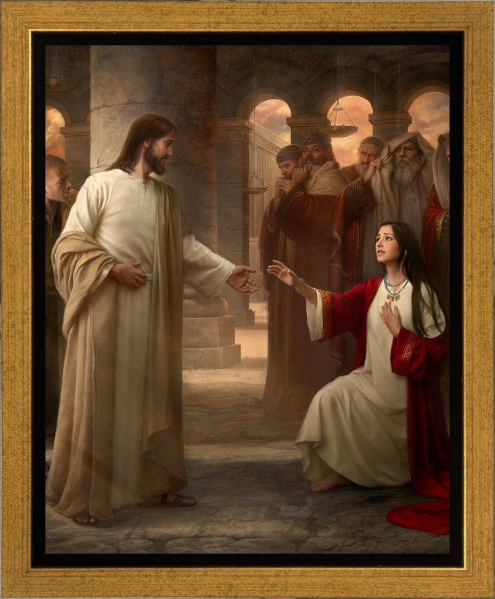 Though Your Sins be as Scarlet Gallery Wrap