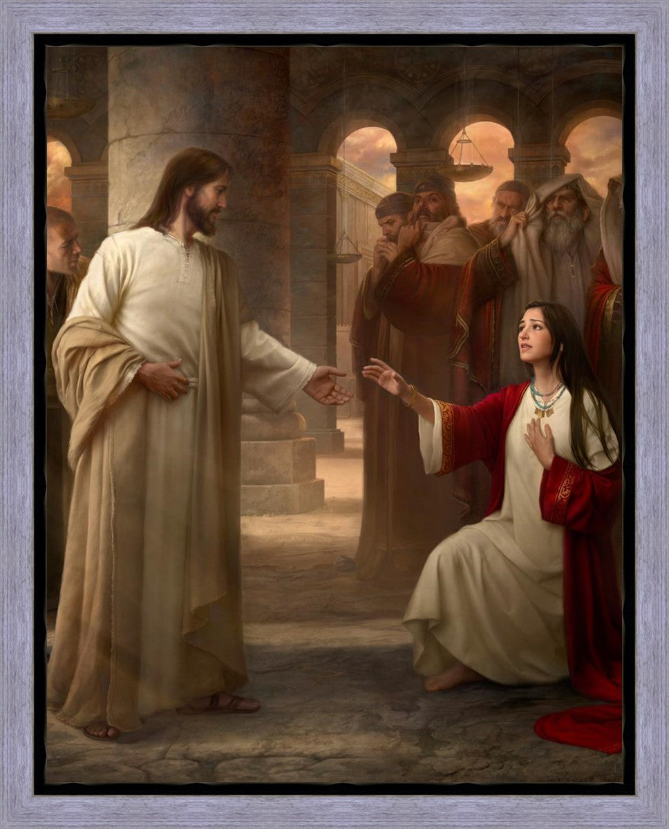 Though Your Sins be as Scarlet Gallery Wrap