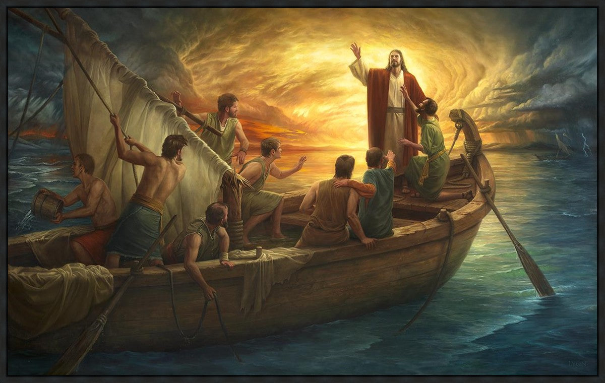 From Fear to Faith Large Wall Art Gallery Wrap