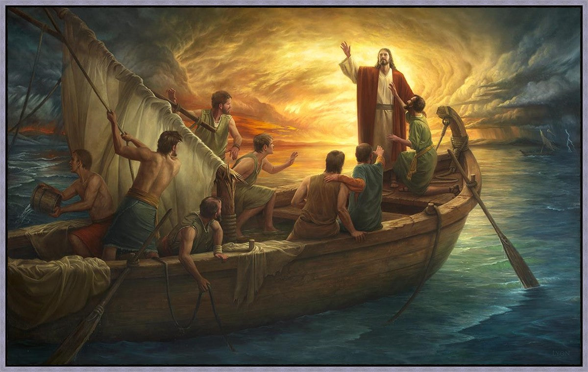 From Fear to Faith Large Wall Art Gallery Wrap
