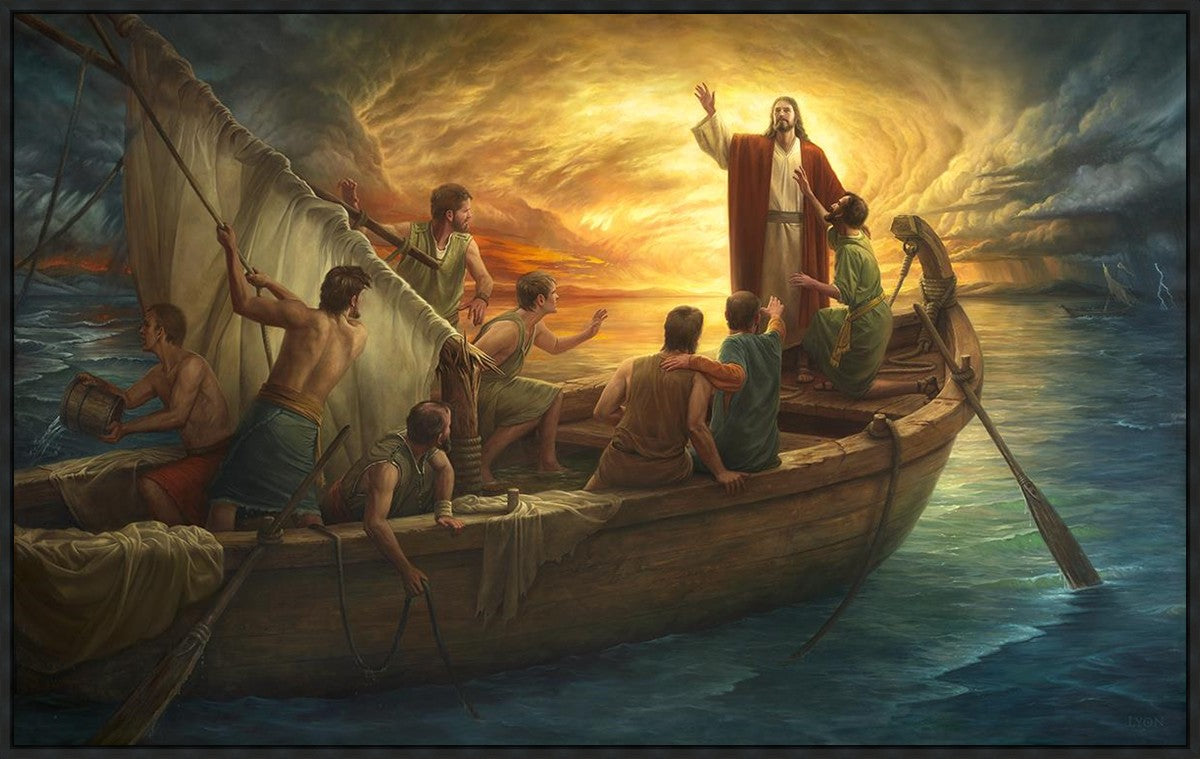 From Fear to Faith Large Wall Art Gallery Wrap