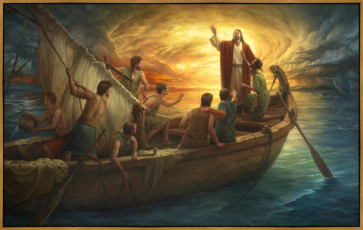 From Fear to Faith Large Wall Art Gallery Wrap