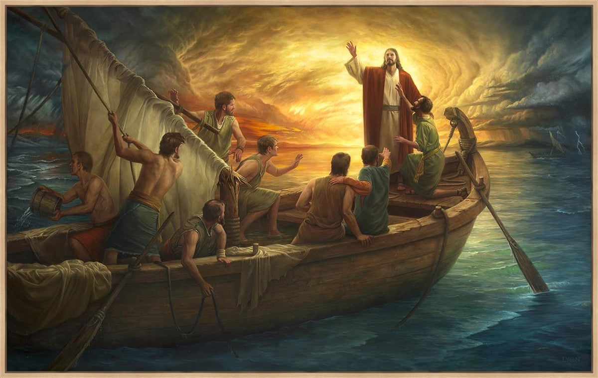 From Fear to Faith Large Wall Art Gallery Wrap
