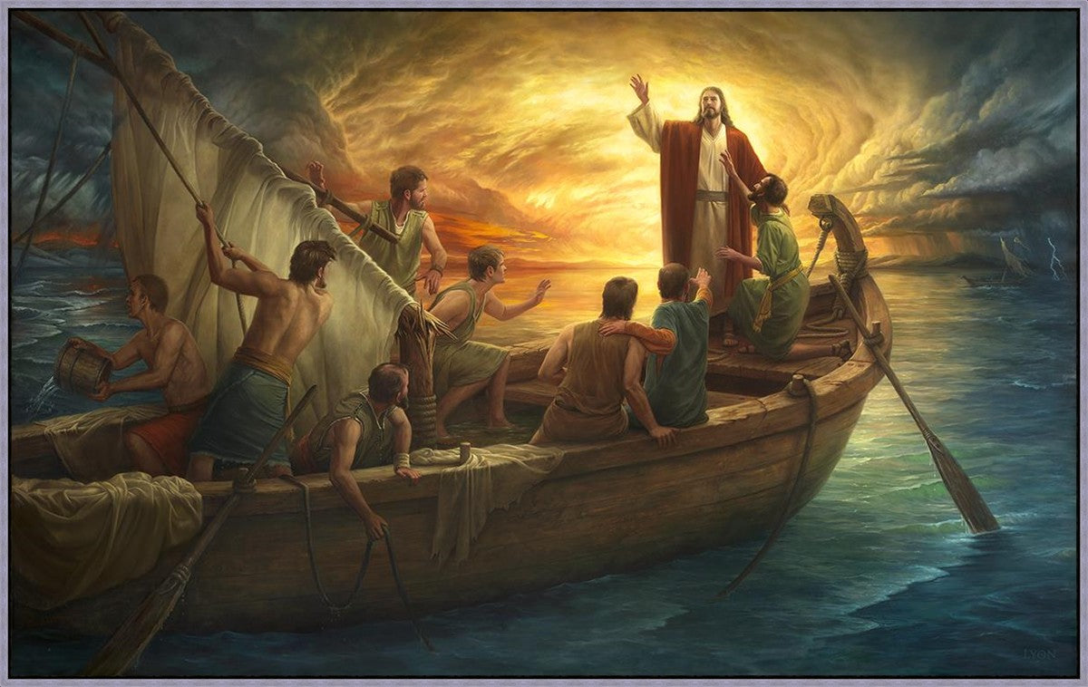 From Fear to Faith Large Wall Art Gallery Wrap