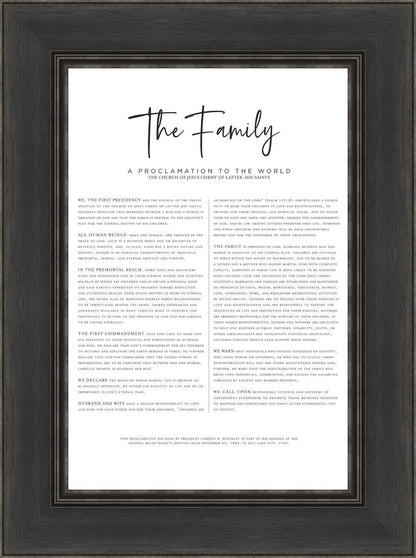The Proclamation To The Family
