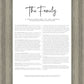 The Proclamation To The Family