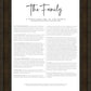 The Proclamation To The Family
