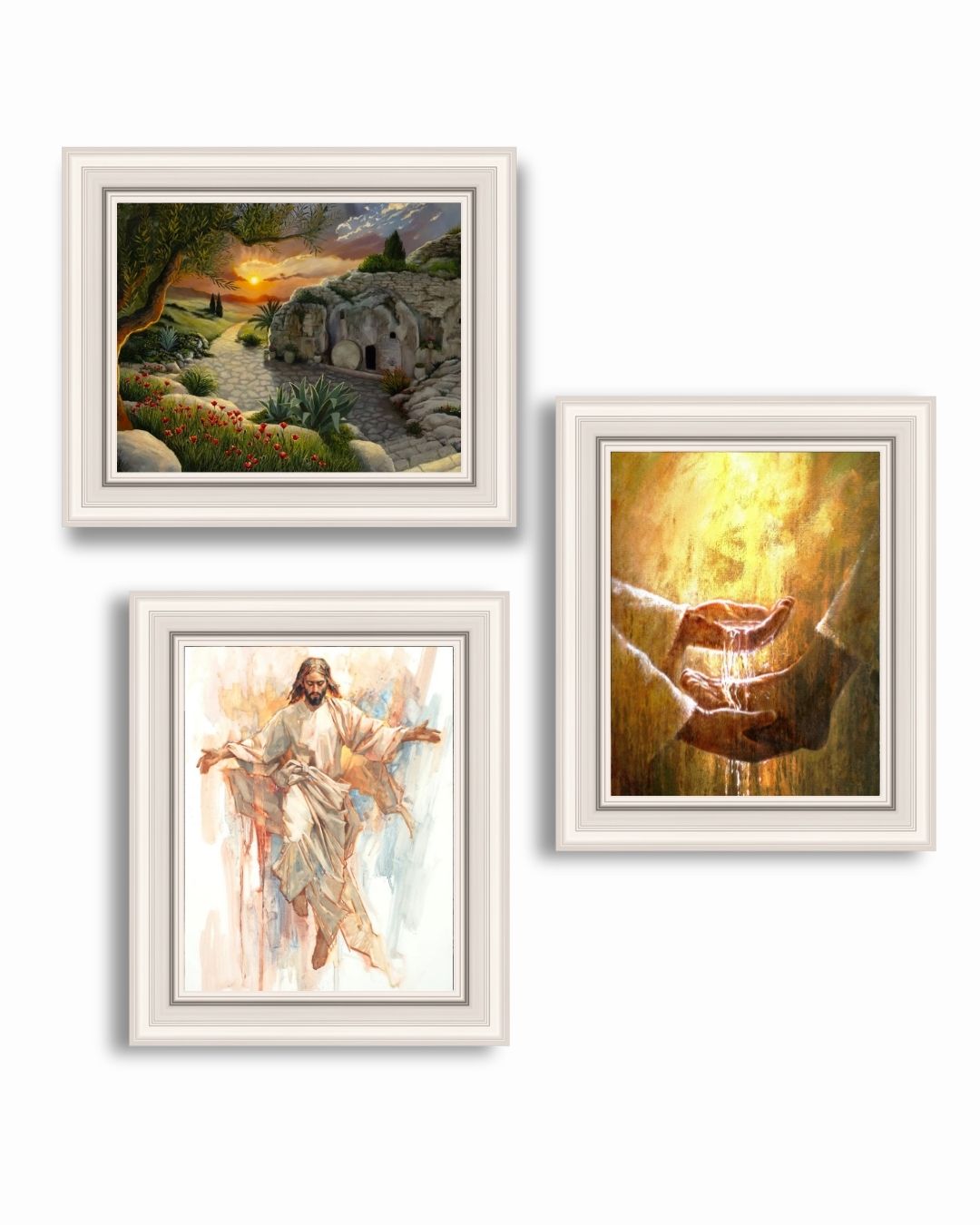 Holy Week 11 X 14 Framed Set 2