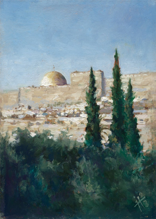 Jerusalem Large Wall Art Gallery Wrap