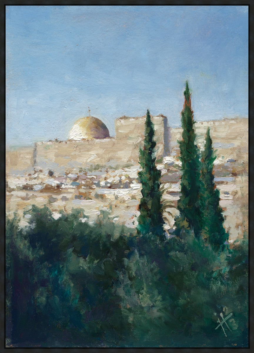 Jerusalem Large Wall Art Gallery Wrap