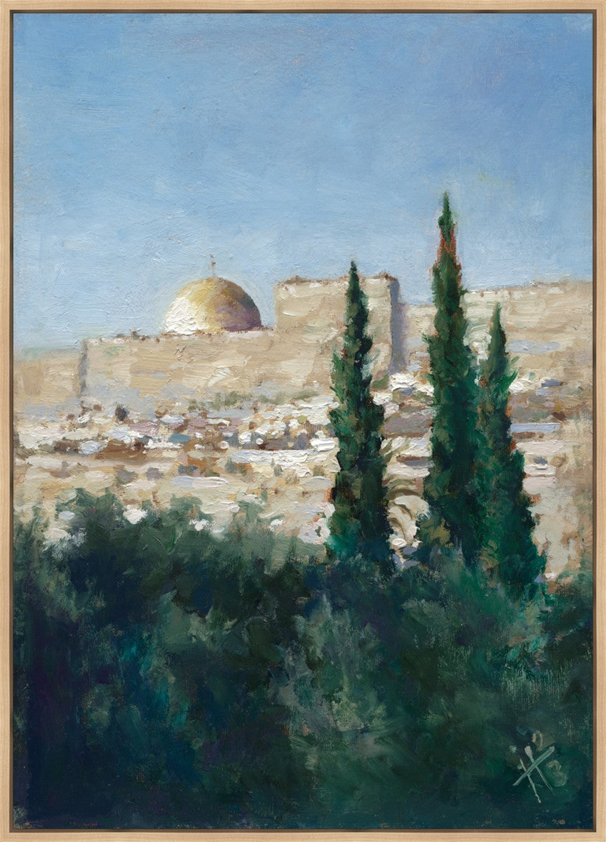 Jerusalem Large Wall Art Gallery Wrap