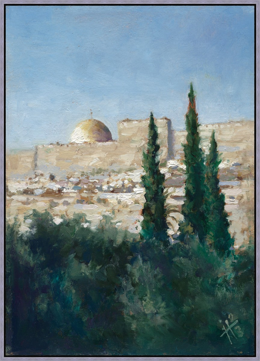 Jerusalem Large Wall Art Gallery Wrap