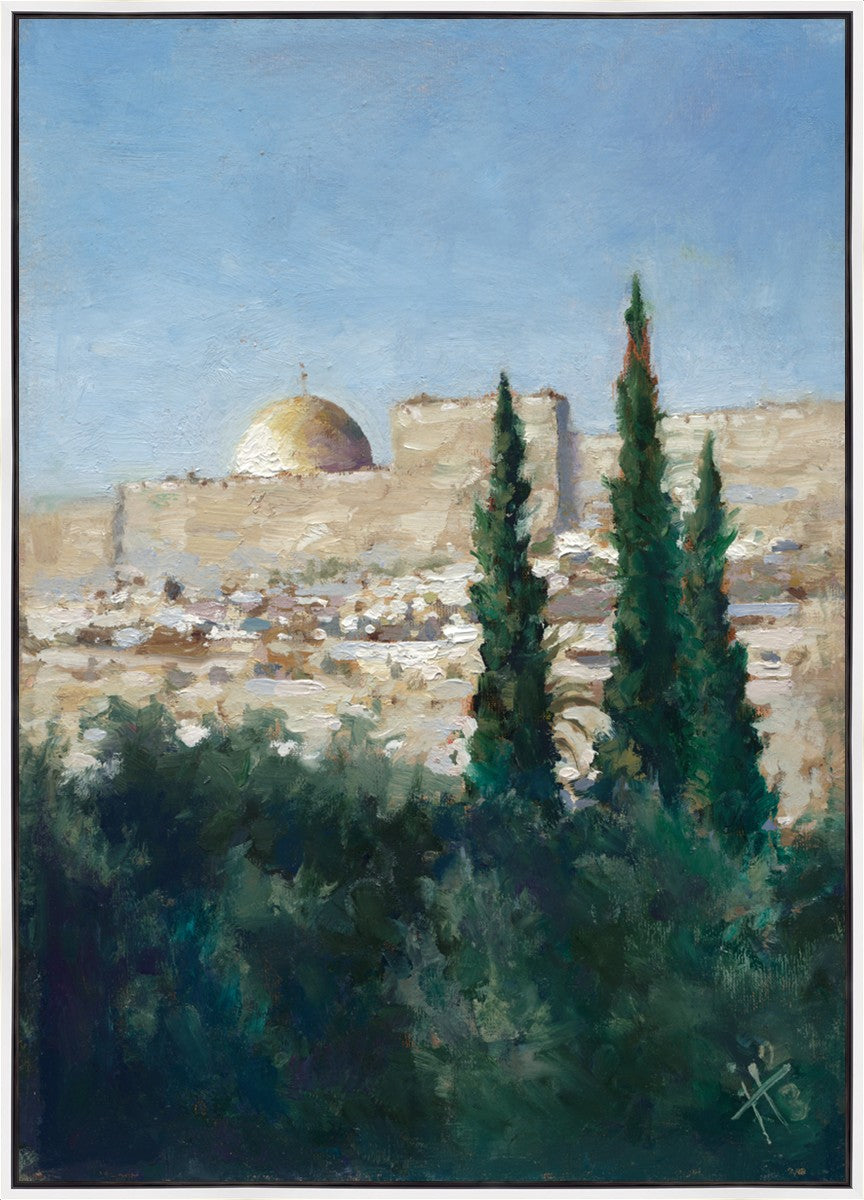 Jerusalem Large Wall Art Gallery Wrap