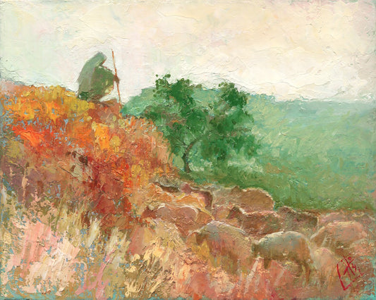 Guarding The Flock Gallery Wrap