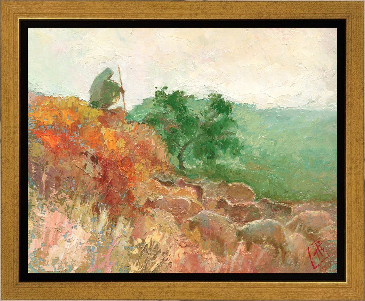Guarding The Flock Gallery Wrap