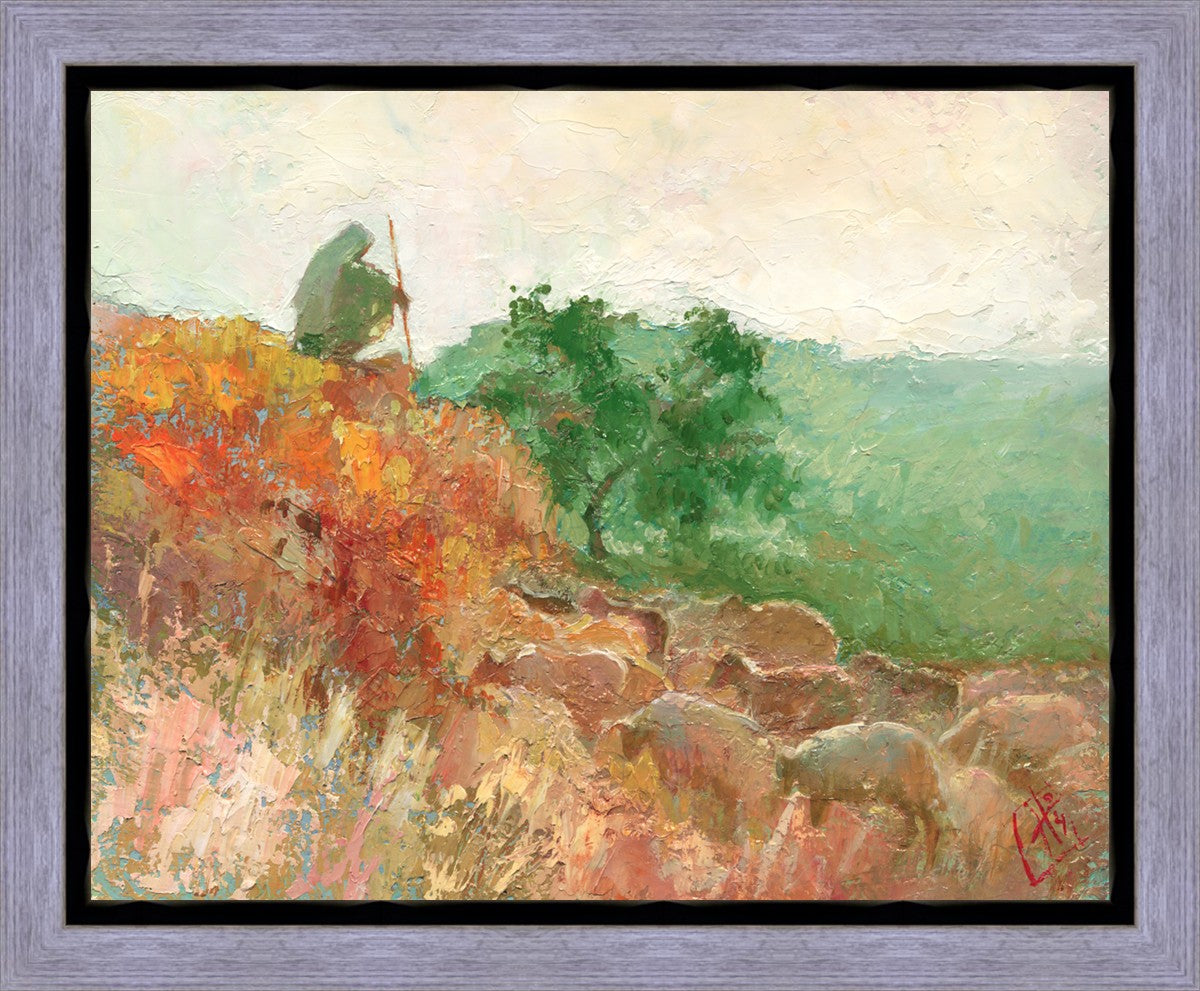 Guarding The Flock Gallery Wrap