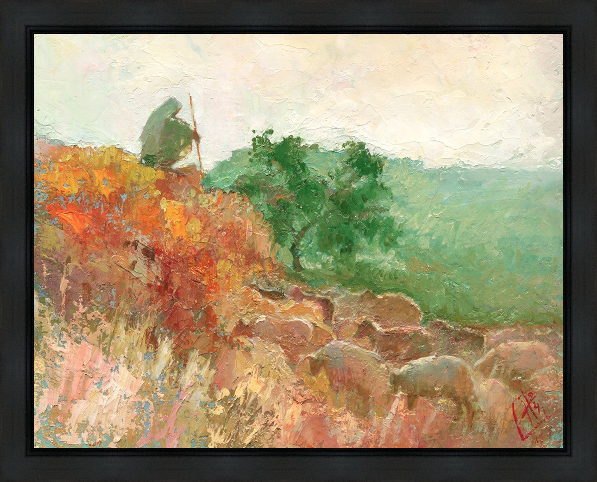 Guarding The Flock Gallery Wrap