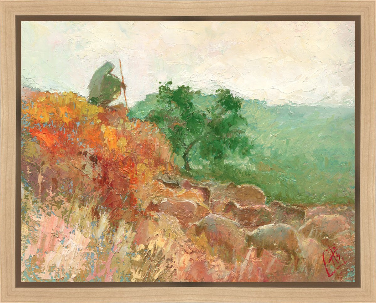 Guarding The Flock Gallery Wrap