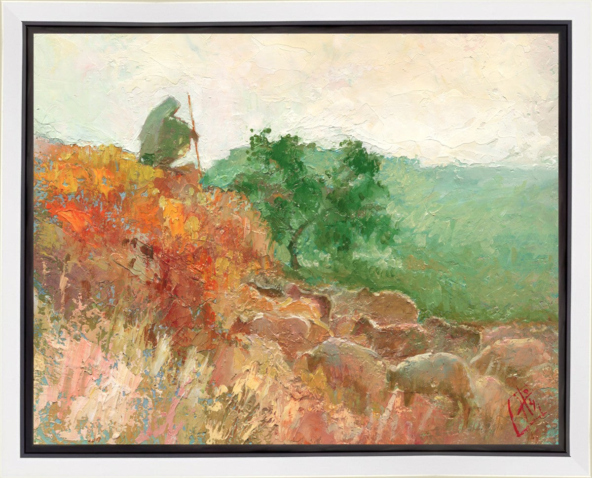 Guarding The Flock Gallery Wrap