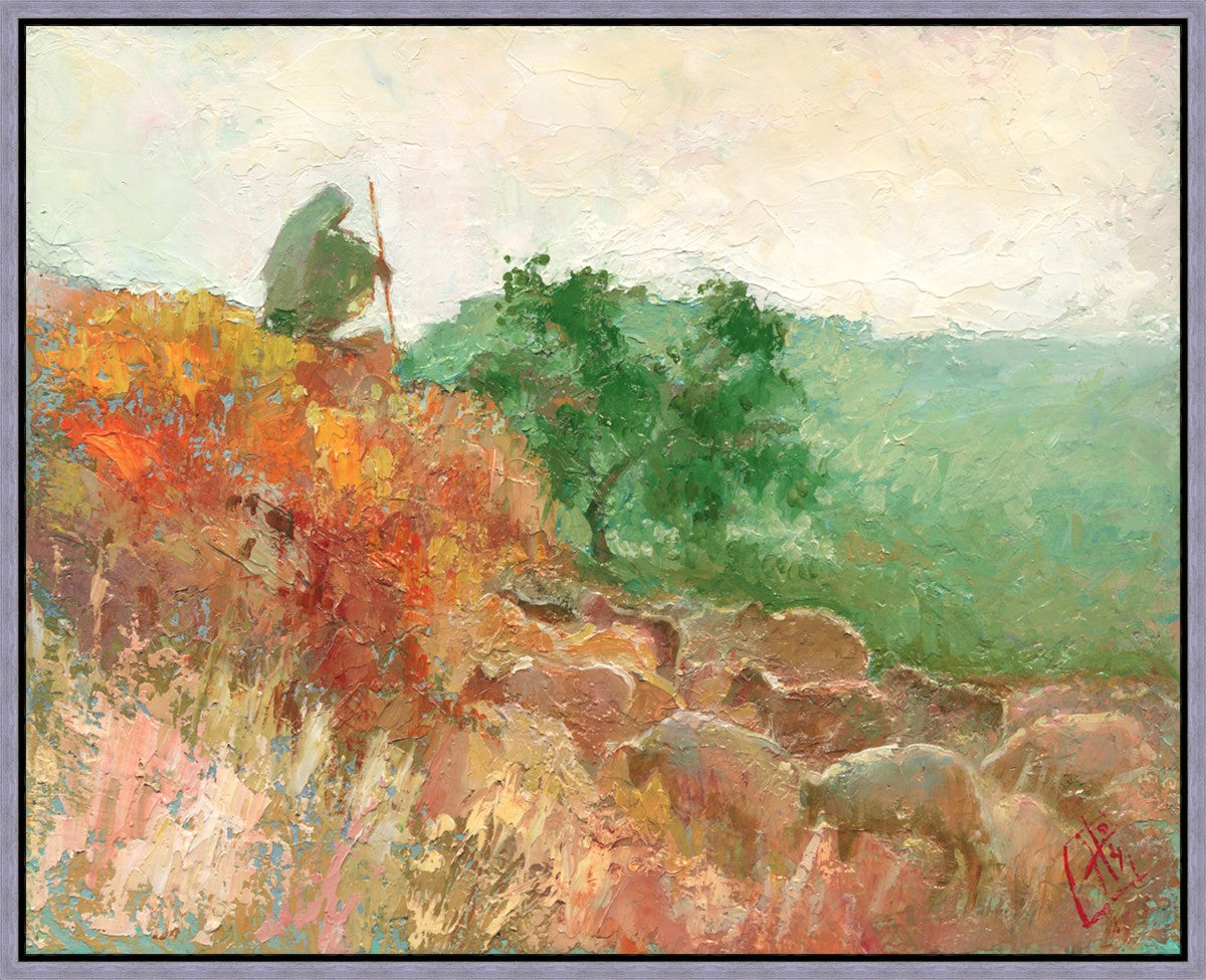 Guarding The Flock Gallery Wrap