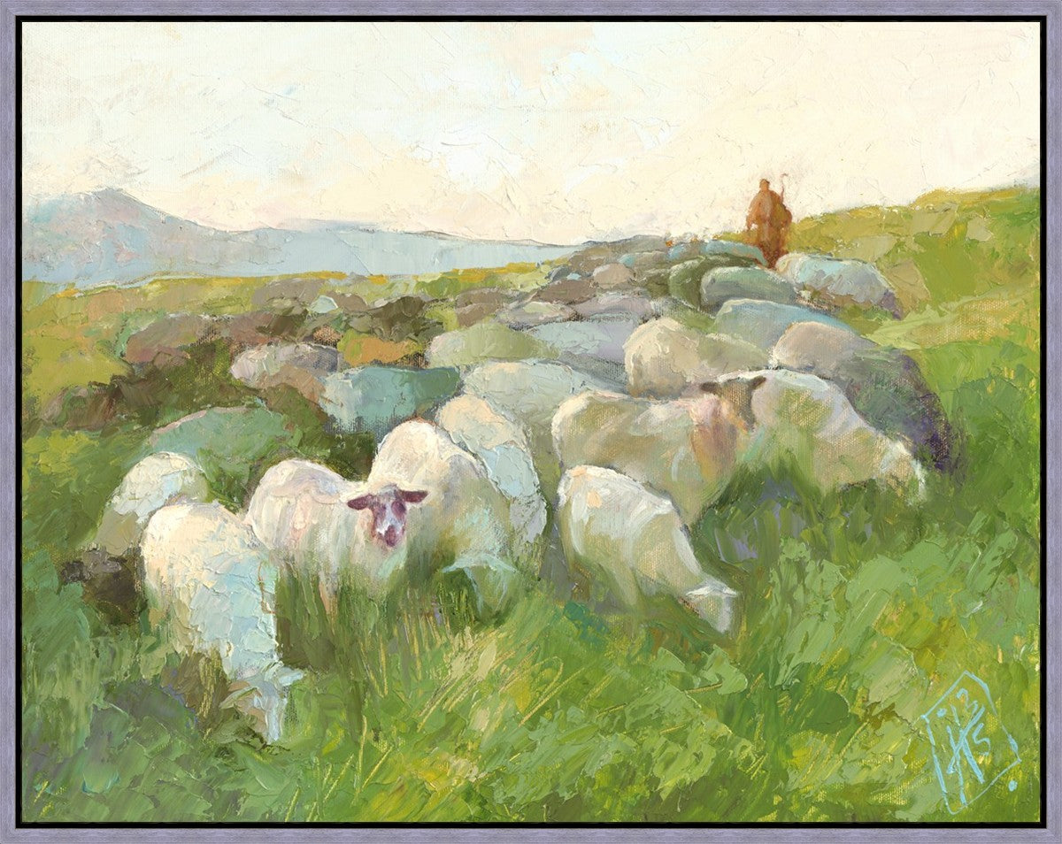 In The Care of The Shepherd Gallery Wrap