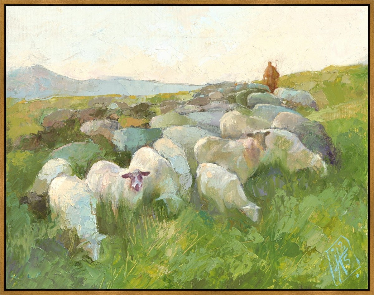In The Care of The Shepherd Gallery Wrap