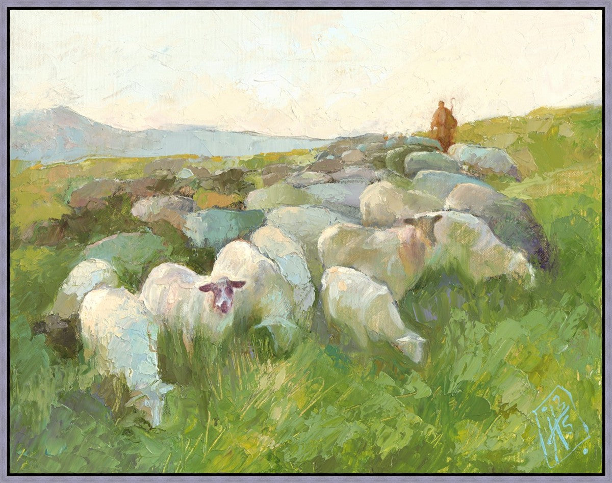 In The Care of The Shepherd Gallery Wrap