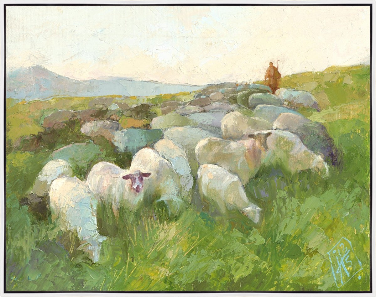 In The Care of The Shepherd Gallery Wrap
