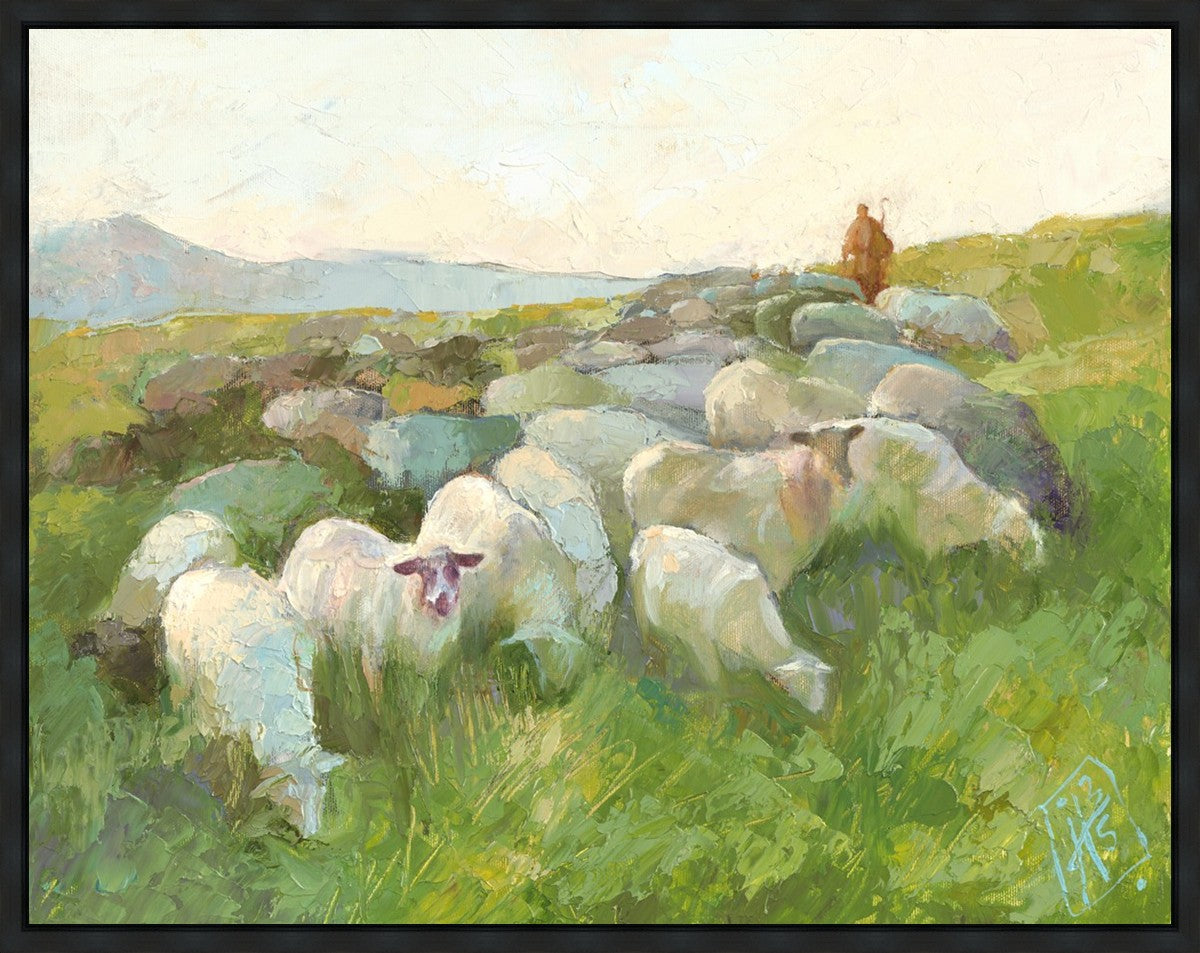 In The Care of The Shepherd Gallery Wrap