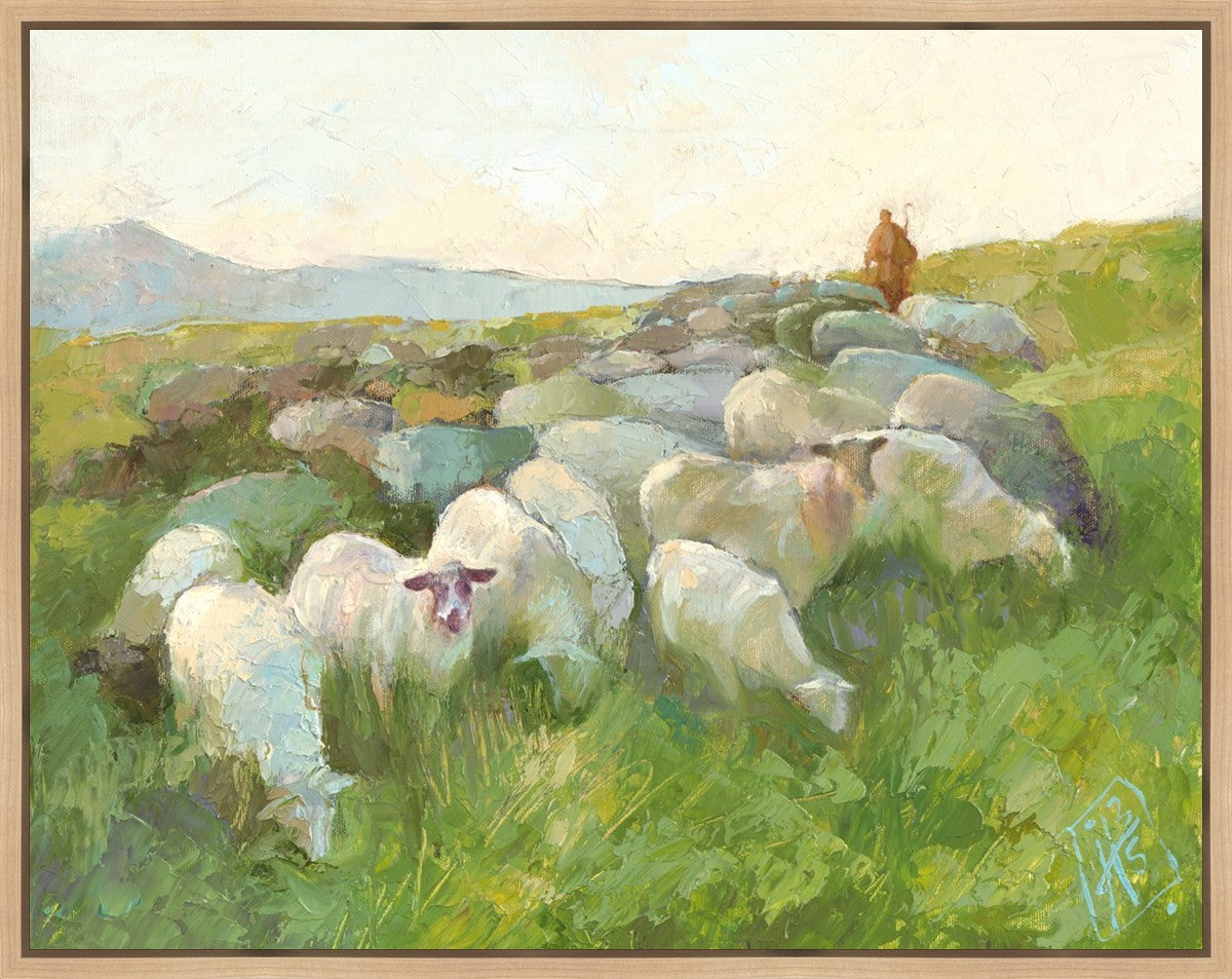 In The Care of The Shepherd Gallery Wrap
