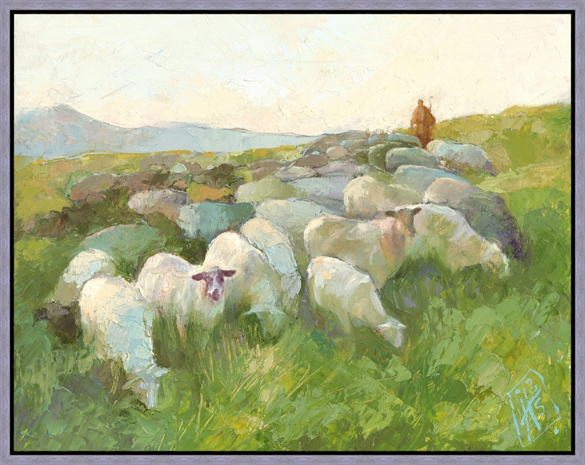 In The Care of The Shepherd Gallery Wrap