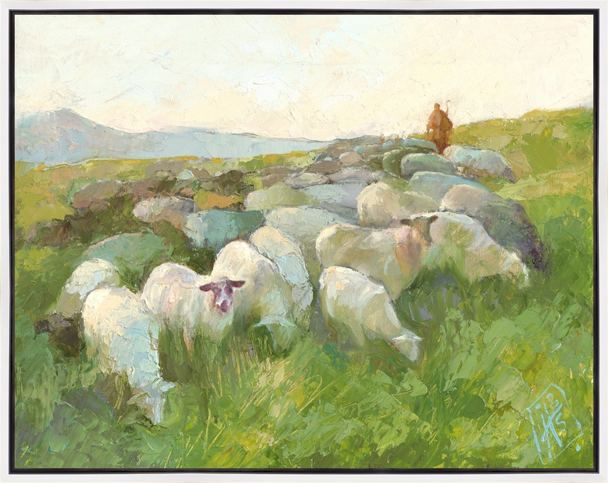 In The Care of The Shepherd Gallery Wrap