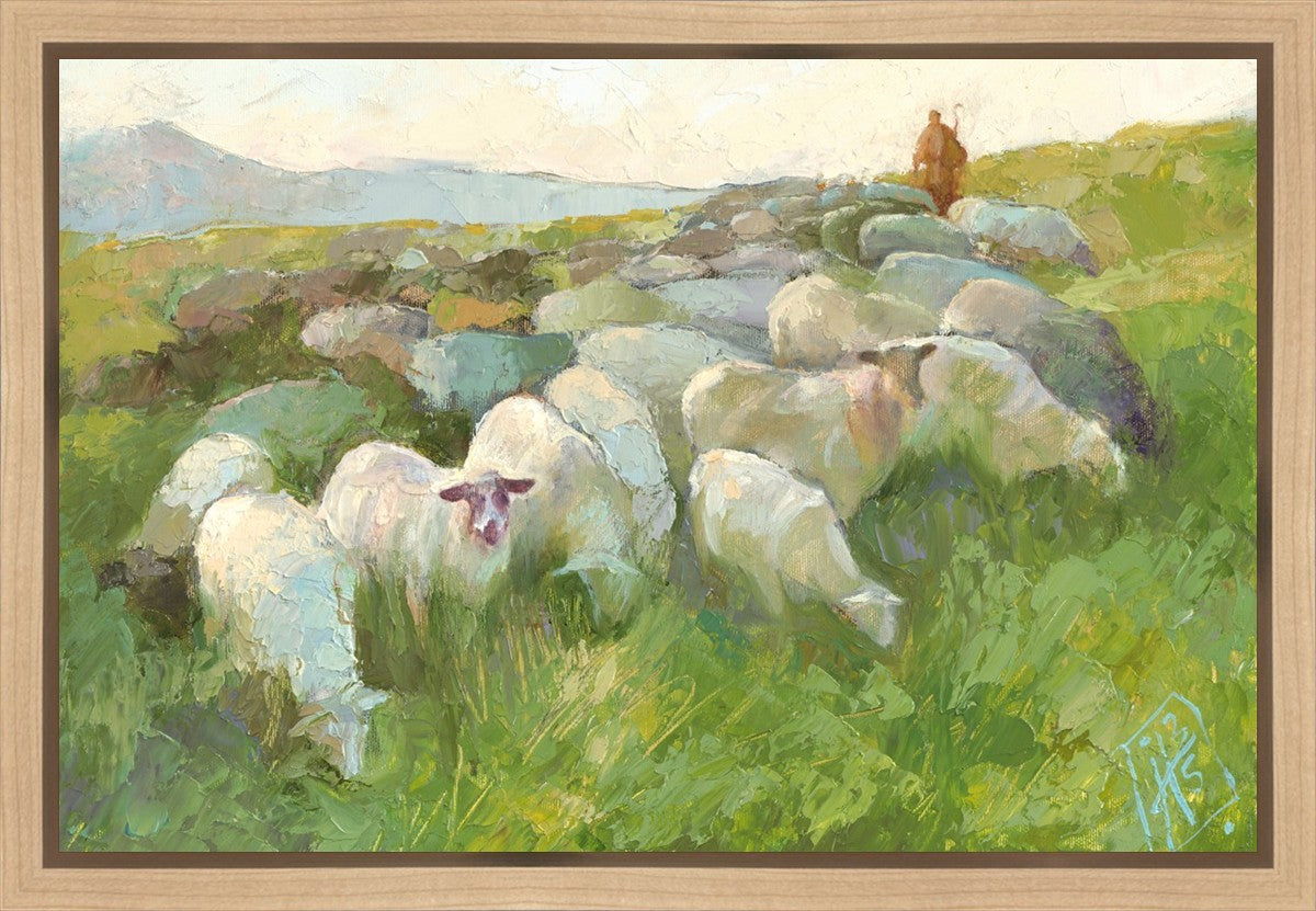 In The Care of The Shepherd Gallery Wrap