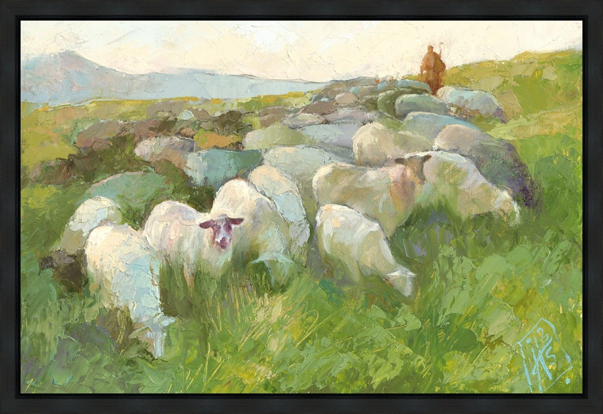 In The Care of The Shepherd Gallery Wrap