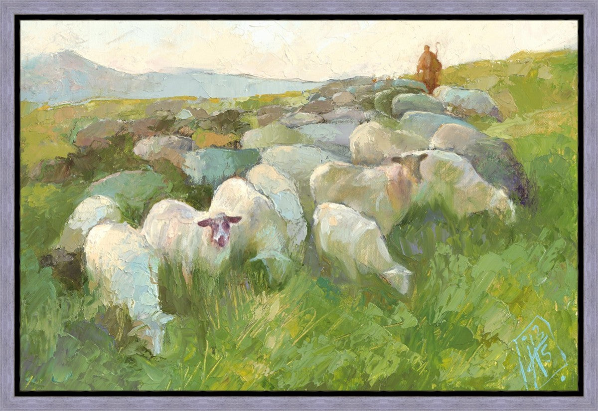 In The Care of The Shepherd Gallery Wrap