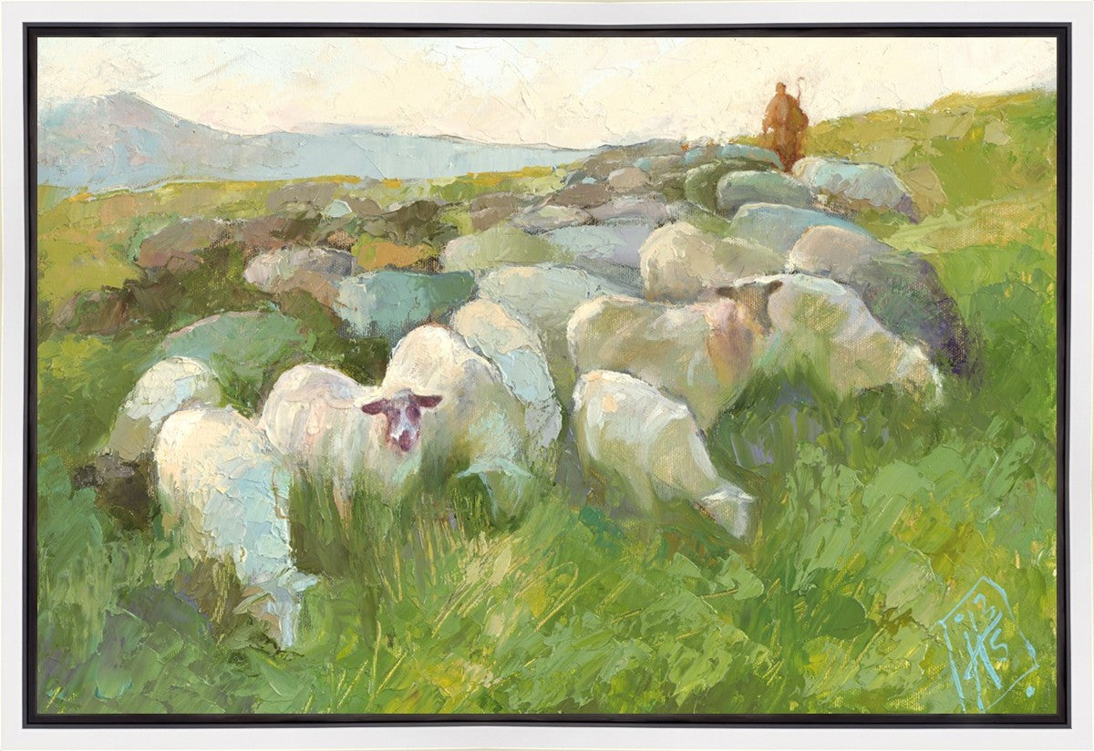 In The Care of The Shepherd Gallery Wrap