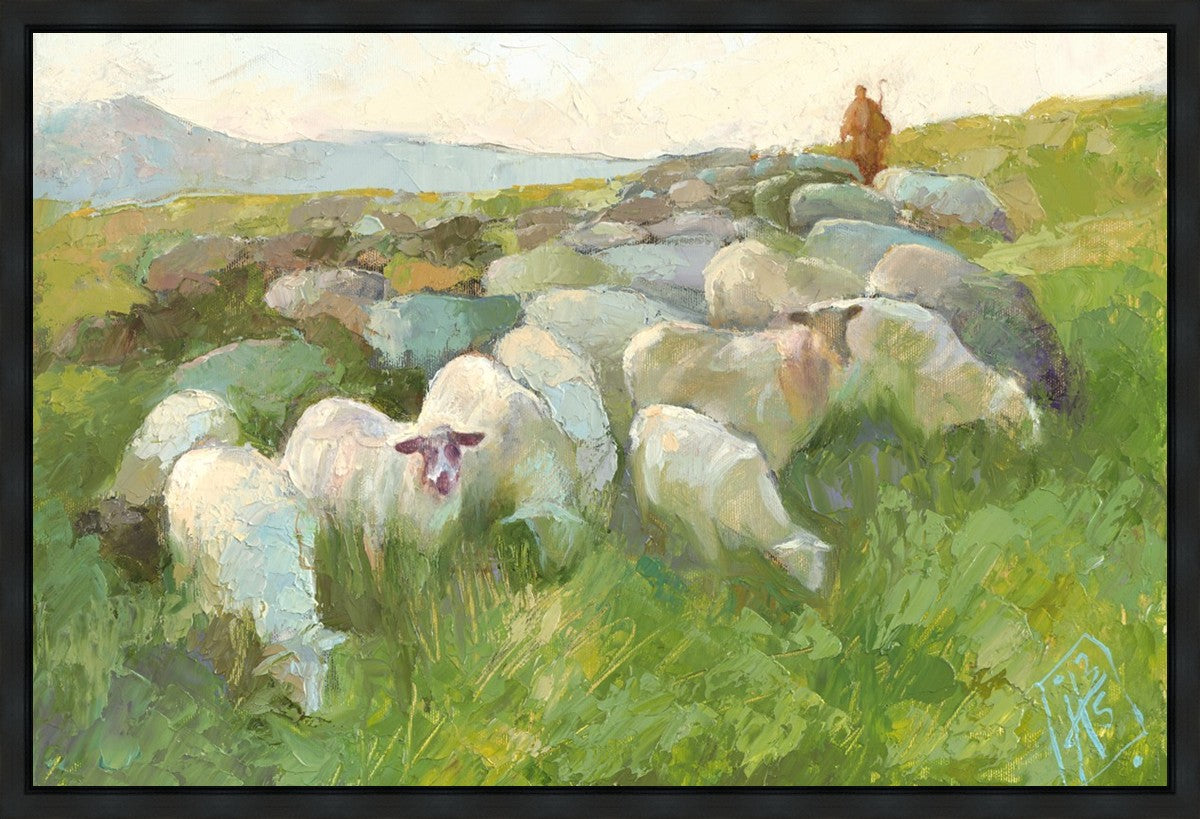 In The Care of The Shepherd Gallery Wrap