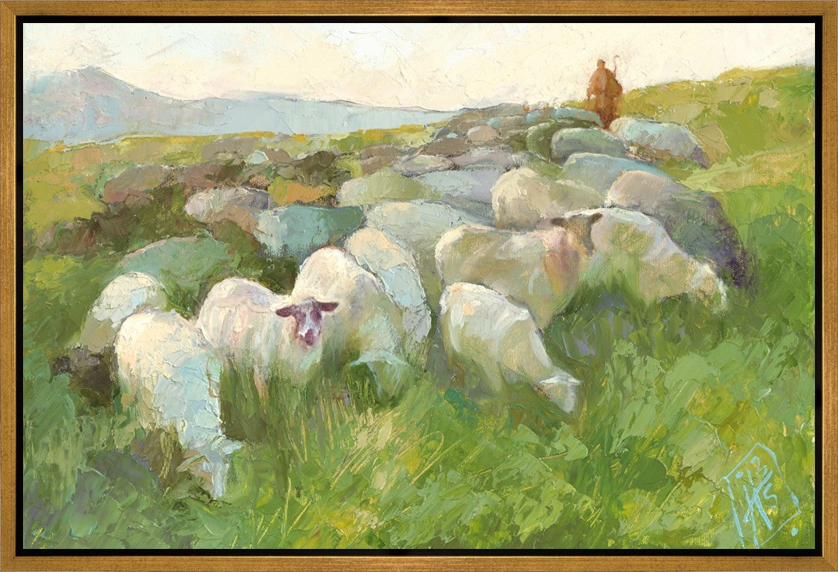 In The Care of The Shepherd Gallery Wrap
