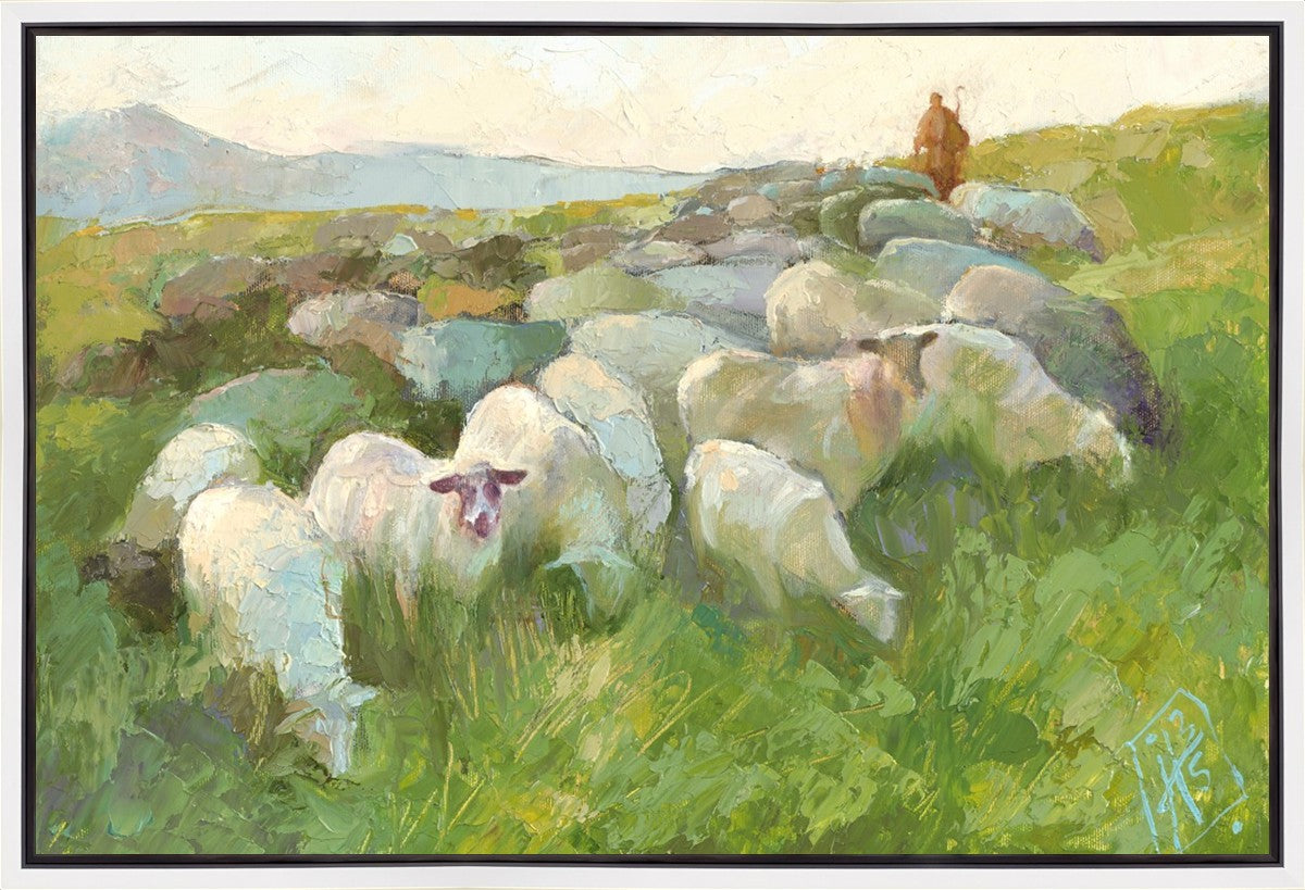 In The Care of The Shepherd Gallery Wrap