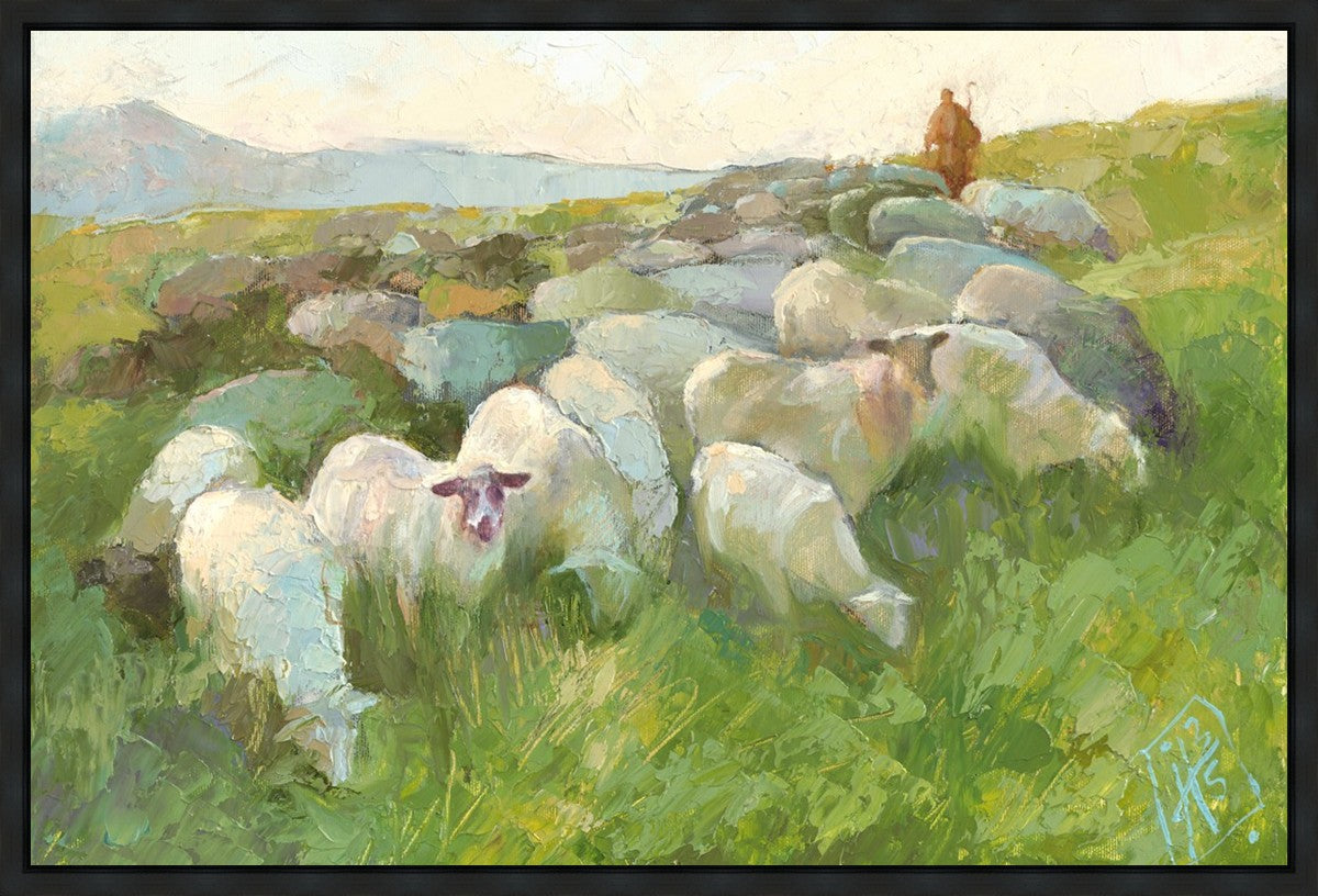 In The Care of The Shepherd Gallery Wrap