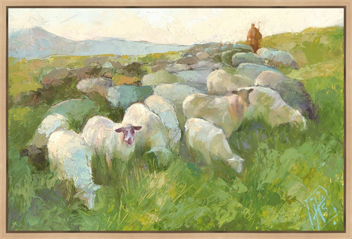 In The Care of The Shepherd Gallery Wrap