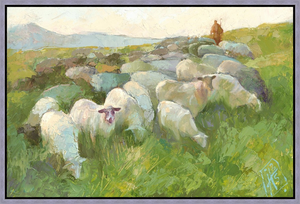 In The Care of The Shepherd Gallery Wrap