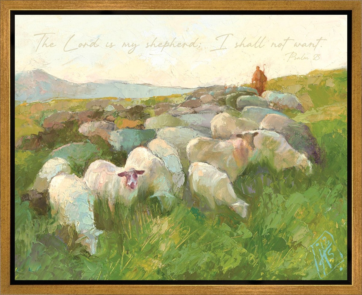 In The Care of the Shepherd with Scripture