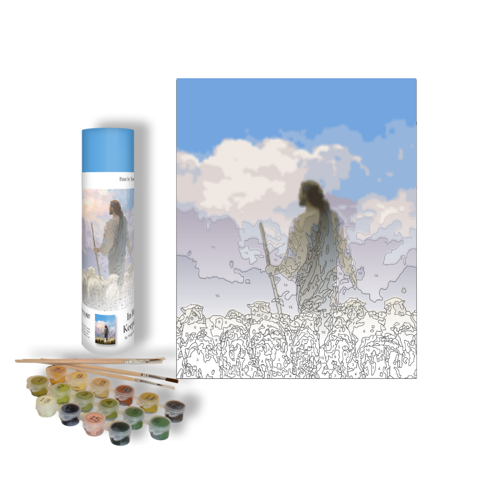 In His Keeping Paint by Number